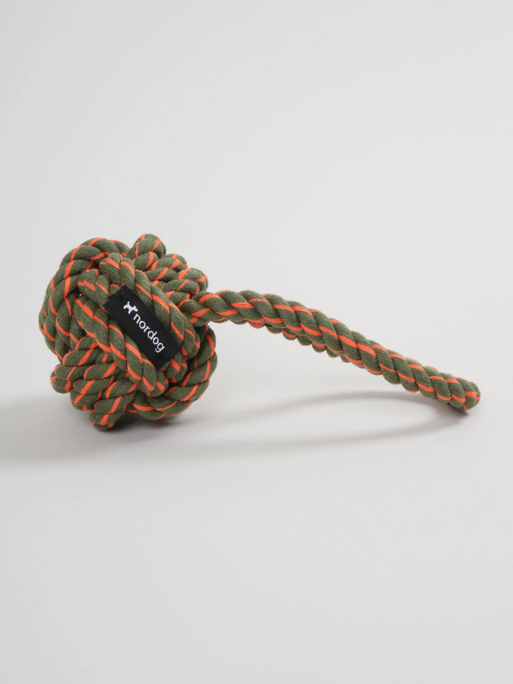 Originálna lanová hračka Olivovo-oranžová