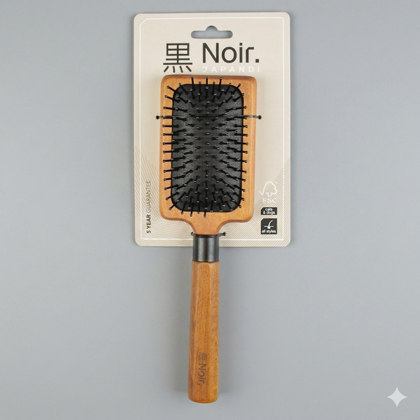 EBI Noir Japandi dvojstranná kefa