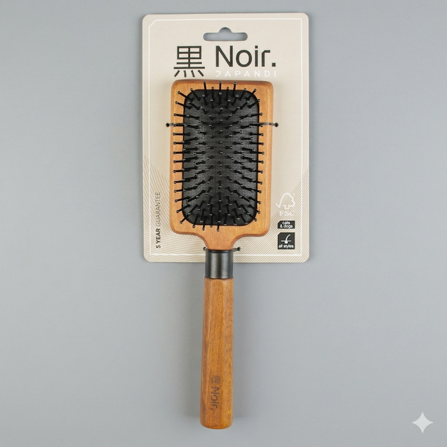 EBI Noir Japandi dvojstranná kefa