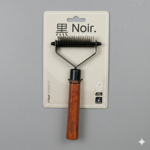 EBI Noir Japandi trimovací hrebeň