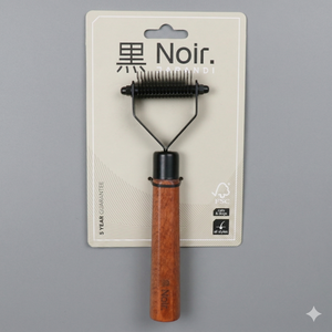 EBI Noir Japandi trimovací hrebeň