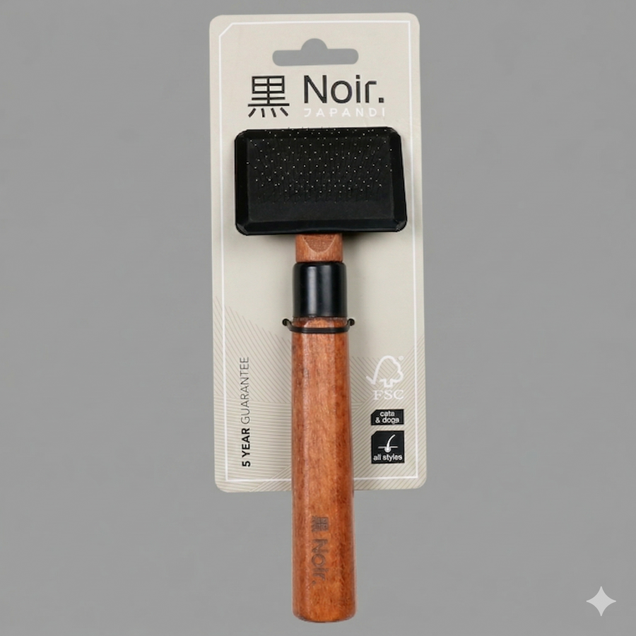 EBI Noir Japandi hladká kefa (slicker kefa)