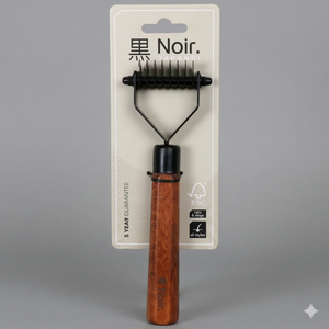 EBI Noir Japandi trimovací hrebeň