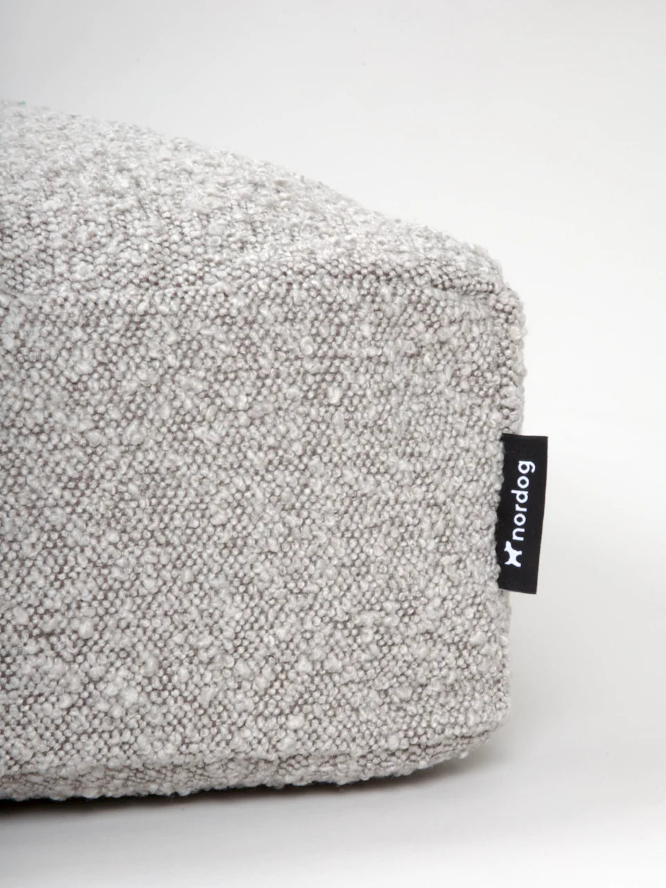 BILLY Bouclé vankúš pre psa Sivohnedý