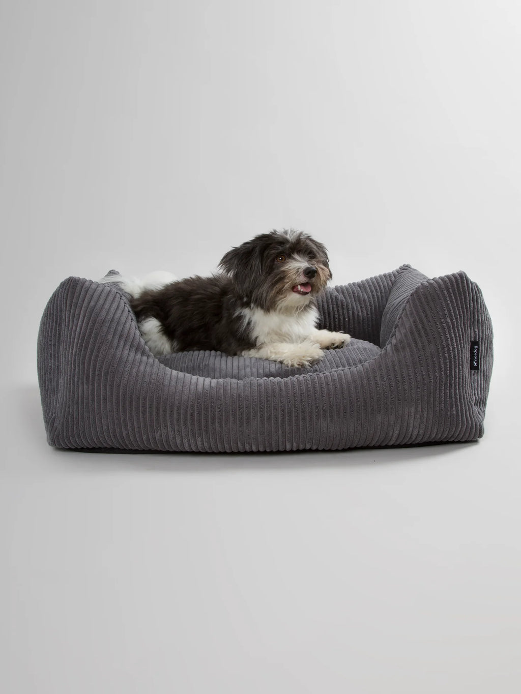 OSCAR zamatový pelech pre psa Antracitový