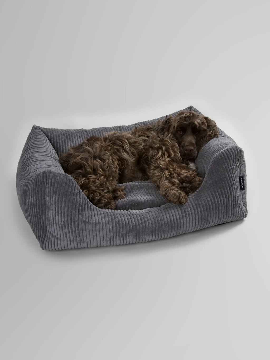 OSCAR zamatový pelech pre psa Antracitový