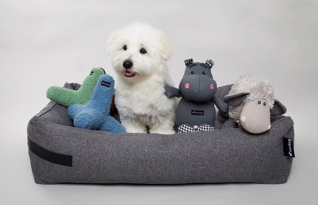Hygge pelech pre psov Antracitový